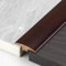 QSPNVFB 1 1/2 Wide T Molding Floor Transition Strip, Wood Doorways Threshold Gap Cover Strip, Laminate Edging Trim Strip, Carpet Tiles Reducer Cuttable(Rosewood)