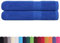 vidaXL Handtücher 2 STK. Blau 100x200 cm 360 g/m² 100% Baumwolle, Strandtuch, Strandhandtuch, großes Badetuch, Badetuch, Gästetuch, großes Strandtuch