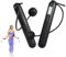 IWVDHSD Cordless Skipping Rope, Ropeless Skipping Ropes for Adults with Digital Counter, Portable Wireless Weighted Jump Ropes for Fitness and Cardio Workouts for Women Men Adults Kids
