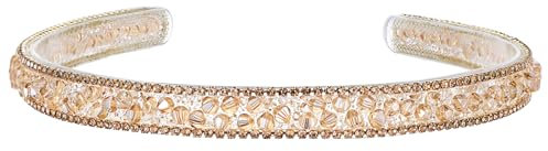 Apausvcm Haarreif Glitzer Damen,Strass Stirnband,Kristall Haarreifen,Bling Haarschmuck,Rutschfeste Strass Stirnbänder,Mode Haarschmuck Haarreifen,für Frauen Mädchen Party Hochzeit Deko