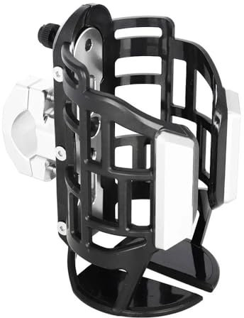 SSFGHRHQ Porte-gobelet De Moto pour Har&Ley Davi&dson Sportster XL 1200 883 1200xl Xl883 Xl1200 Xl883r 1200l Street Glide, Accessoires Porte-Boisson(Argent)