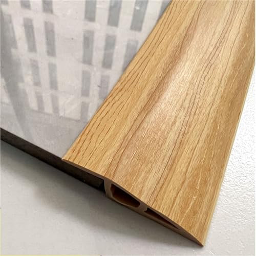 Tira de transición for alfombra de 3 metros (10 pies), autoadhesiva, ideal for umbrales de puertas y baldosas. Altura de la cubierta: 7-20 mm.(Original wood grain,7-10mm)