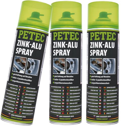 PETEC 3x 71050 Rostschutzgrundierung (1,5 L) | 71050,