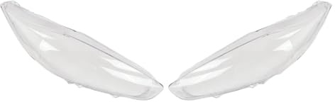 Für Ford Für Fiesta 2013-2015 Auto Front Scheinwerfer Abdeckung Transparent Shell Objektiv Scheinwerferglas Scheinwerfer(A Pair)