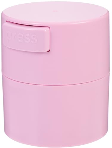 Garneck Compact Eyelash Glue Storage Container Press Type Airtight Lash Glue Holder for Eyelash Extension Lightweight Pp and Pva Material Suitable for Families and Travel Use