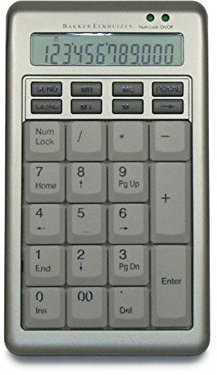 Silver Keypad and Standalone Calculator