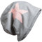 BRUBAKER Unisex Slouch Beanie Hellgrau mit Motiv Stern Rosa