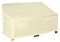 Outsunny 600D Oxford Cloth Furniture Cover, 2 Seater Sofa Protector for Garden Patio, Outdoor, Waterproof, Beige, 140L x 84W x 56/94H cm