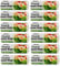 Tidyz 6000 Reusable Food & Freezer Bags, 12 Packs of 500, Clear, Rectangular, Self Seal, Resealable, Plastic, 19cm x 17cm, Standard Strength, Ideal for Storing, Freezing, Packing Snacks or Lunches