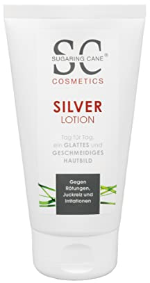 Mikro-Silber Gesichts- & Körperlotion für sensible Haut, pflegend bei Hautirritationen, Silber-Ionen gegen Bakterien & Keime, beruhigendes Tonic & lindernd nach Haarentfernung (Silver-Lotion 150ml)