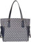 MICHAEL Michael Kors Voyager East/West Tote Ivory Multi One Size