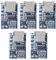 Youmile 5 Stück GPD2846A TF Karte MP3 Decoder Board 2W Verstärker Modul 3.7V / 5V Unterstützung FM Radio Audio Mode für Arduino