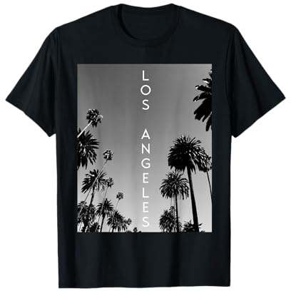 LA T Shirt Los Angeles love Souvenir Gift Tee Men Women Kids T-Shirt