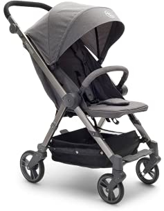 Twistshake Kinderwagen Tour Zusammenklappabar, 0-22 kg, Komparkter Sportwagen, Grau