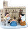 Die handbemalte Kollektionskeramik Krippe aus der ganzen Welt (Gubbio)