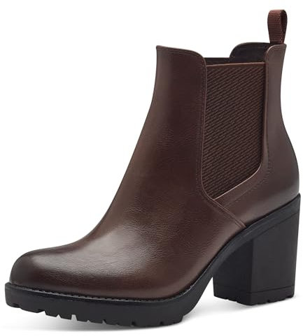 MARCO TOZZI 2-25414-41, Stivali Chelsea Donna, Castagna, 38 EU