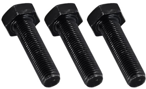 Molloparts 710-1044 Lawnmower Blade Adapter Hex Bolt Compatible with MTD Craftsman Ryobi Lawn Mower 11A-546P034 11A-545D034 11A-545D734 3X Hex Bolt 3/8-24 x 1-1/2