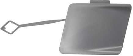 Tappo Gancio Traino Paraurti Posteriore Per BMW Serie 5 F10 STANDARD 528i 535d 535i 550i Berlina 2014 2015 2016 Copertura Gancio Traino Copri Traino(Unpainted)