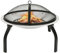 Kangmusi 2in1 Feuerschale und Grill mit Sch¨¹rhaken 56x56x49 cm Edelstahl, kangmusi313353