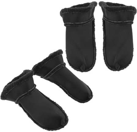 DEARMAMY 2paia Solette Calde in Inserti Per Scarpe Invernali Fodere Calde Per Zoccoli Solette Scaldascarpe Rimovibili Calzini Pelosi Per Piedi