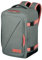 American Tourister Take2Cabin - Borsa da cabina easyJet 36 x 20 x 45 cm, 38 L, 0,70 kg, bagaglio a mano, zaino aereo M sottoseduta, grigio/rosa (salvia/corallo)