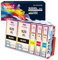 Nestink 920xl Druckerpatronen (2 Schwarz 1 Cyan 1 Magenta 1 Gelb) Kompatible HP920 920 XL HP 920xl Druckerpatronen, Kompatibel mit HP Officejet 6000 6500 6500A 7000 7500 7500A Drucker