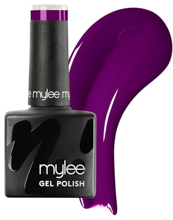 Mylee Smalto Gel Semipermanente 8ml [Lost Memories ] - UV/LED Nail Art Manicure Pedicure, Lunga Durata, per Uso Professionale e Domestico [Purple Range] - Vegan & Cruelty Free
