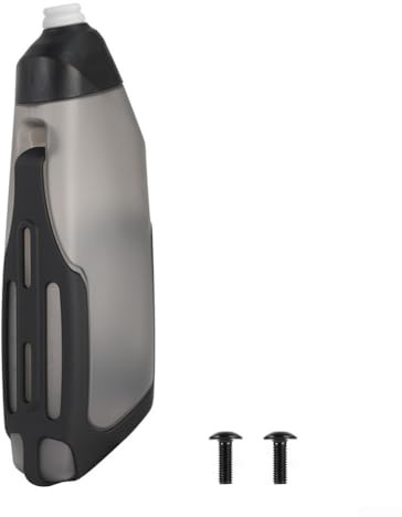 Bottiglia d'acqua per bicicletta, 600 ml, bollitore aerodinamico con gabbia in fibra di carbonio, borraccia PP5 per bici per telai sportivi (1 pezzo)