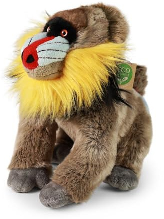 Rappa Plüsch AFFE Mandrill 28 cm umweltfreundliches Kuscheltier Spielzeug