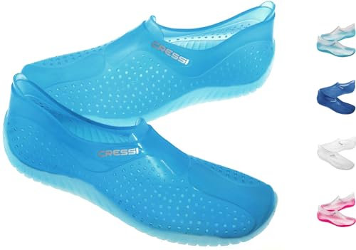 Cressi Water Shoes-Chaussures Unisexe Adultes pour Tous Types d'Activités de Sports Nautiques, Azure, 39 Mixte