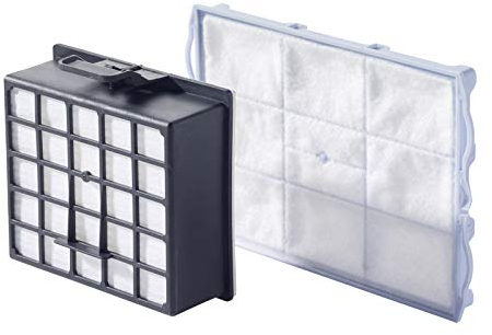 HEPA Filter + Motorfilter für Siemens Staubsauger der Serie VS06G ... / VS06A ... / VS06B ... / VS06C ... Synchropower (VS06, VS 06 G, VS 06 A, VS 06 B, VS 06 C) NEU von Microsafe®