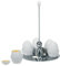 Take2 27002 Miro Plat à Oeufs avec Perforateur clac (INOX Porcelaine)