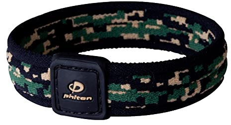 Phiten Armband Digital Camo Armband Titan, Damen, Woodland, 6-inch