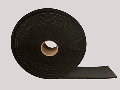 Advanced Acoustics EPDM Resilient Sealant Tape - 100mm Wide by 10mm Thick by 10m Long Roll