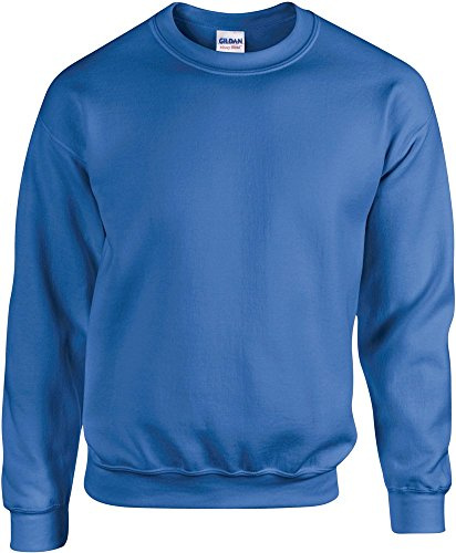 Gildan Men's sweatshirt, blue, XL