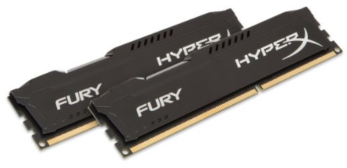 HyperX HX313C9FBK2/8 Fury Schwarz 8GB 1333MHz DDR3 CL9 DIMM (Kit 2x 4GB )