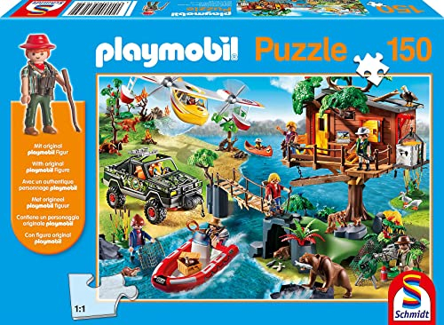 Playmobil CGS_56164 Puzzle, Multicolor
