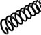 RAYSON Spiralbindung, 60 Blatt, 11,1 mm, 4:1 Teilung, Schwarz, 100 Stück
