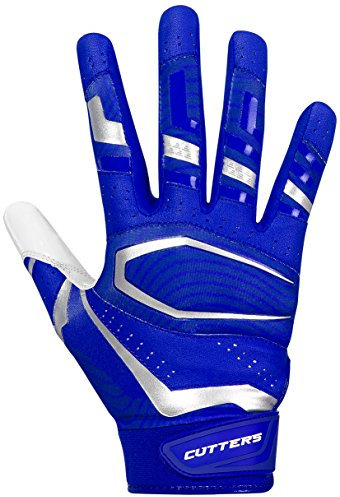 Cutters S452 Empfänger-Handschuhe, Königsblau, Erwachsene, Größe 2XL