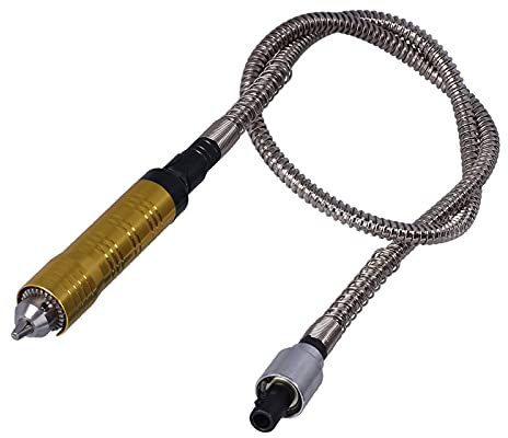 Grinder Flexible Shaft, Universal-Verlängerungskabel-Bohrfutter mit Schraubenschlüssel/Schlüssel für Rotationsschleifmaschine