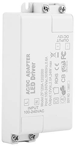 LED Transformateur,Courant Alternatif 100-240V ¨¤ Dc 12V Smd Transformateur D'Alimentation ¨¤ Commutateur Led Pour Bande Lumineuse ¨¤ Led Et Ampoules Mr11 / G4 / Mr16 / Gu5.3(24W)