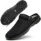 Zapatillas de Casa Hombre Zuecos y Mules Mujer Zapatos de Jardín Pantuflas de Piscina Chancletas Transpirables Verano Negro 41
