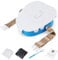 Urinoir portable pour voiture, toilettes, urinoir portable pour adultes/enfants/femmes enceintes/personnes âgées, pour les urgences extérieures, le camping, la randonnée, les embouteillages, bleu