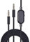 Für Logitech G433 Kabel mit Stummschaltung Lautstärkeregler, Ersatz-Audio-AUX-Kabel, Kopfhörer-Verlängerungskabel, kompatibel mit Logitech Wired G433 G233 G Pro X Gaming-Headsets