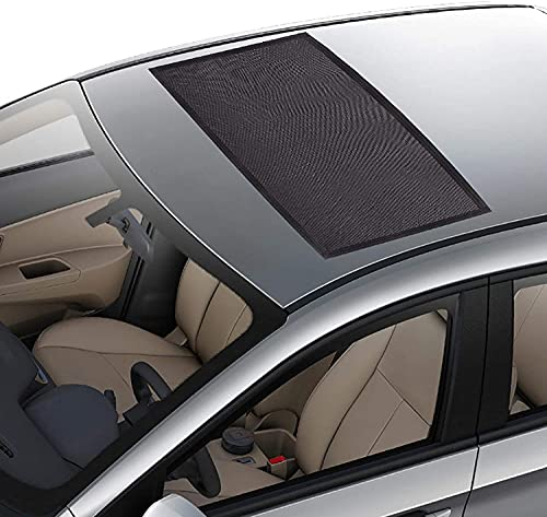 Big Ant Auto Schiebedach, Magnetisches Sonnenschutz Vorhang, Atmungsaktives Tragbares Outdoor-Reise-staubschutznetz, Schiebedach Moskitonetz für Anti-Bugs, Schutz der oberen Autoabdeckung