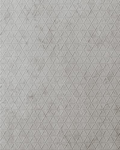 Wallface Wandpaneel selbstklebend Textiloptik | 3D-Struktur 22720-SA CUBE VELVET Pearl - samtig weich Wandverkleidung matt grau 2,6 m²