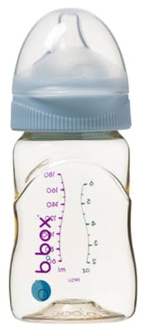 B.Box Kinderflaschen Essenflaschen Milchflaschen Flaschen 180 ml PPSU Pfingstrose