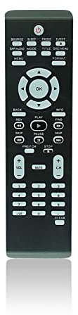JISOWA Replacement Remote Control Universal for Magnavox LCD HD TV DVD Combo 19MD359B/F7 NF800UD 22MF339B/F7 NF801UD 26MD350B/F7 NF802UD 32MF369B/F7 32MD350B/F7 32MF338B/27E 37MD311B/F7 42MF439B/F7