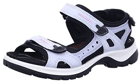 ECCO Women's Offroad Open Toe Sandals, AIR Dusty Blue, 8/8.5 UK