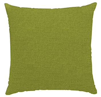 chilly pilley® Dekokissen mit abnehmbarem Bezug – Zierkissen für Sofa, Bett oder Gartenlounge – Einzeln oder im Set erhältlich 2X 50x50 cm Grün